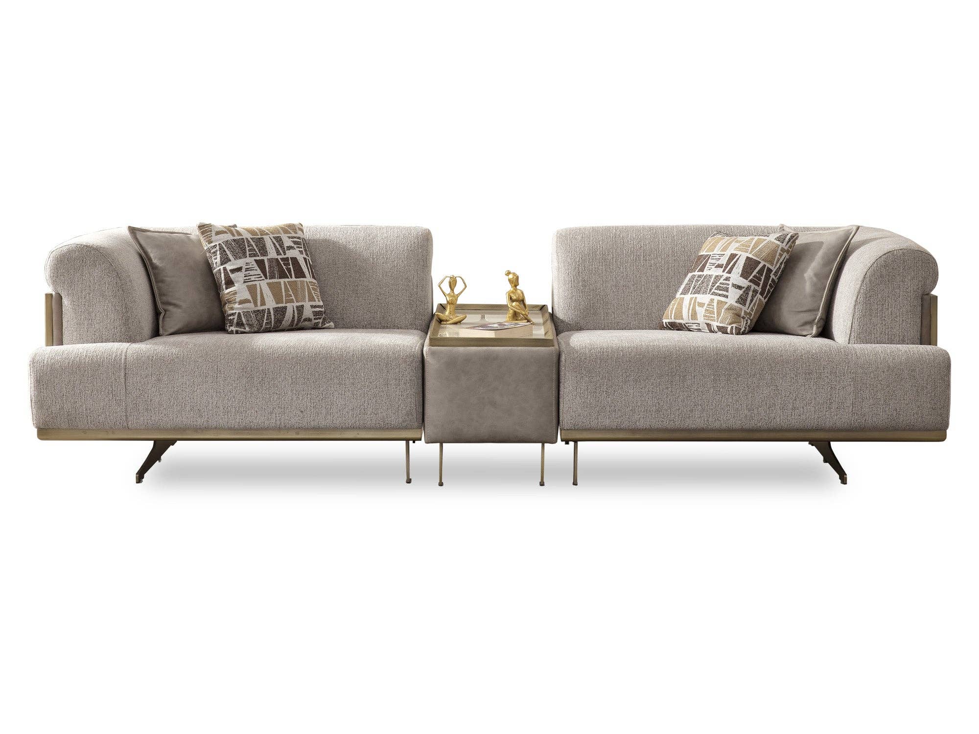 Urla Stationary Module Sofa Cream for wholesale on Faire