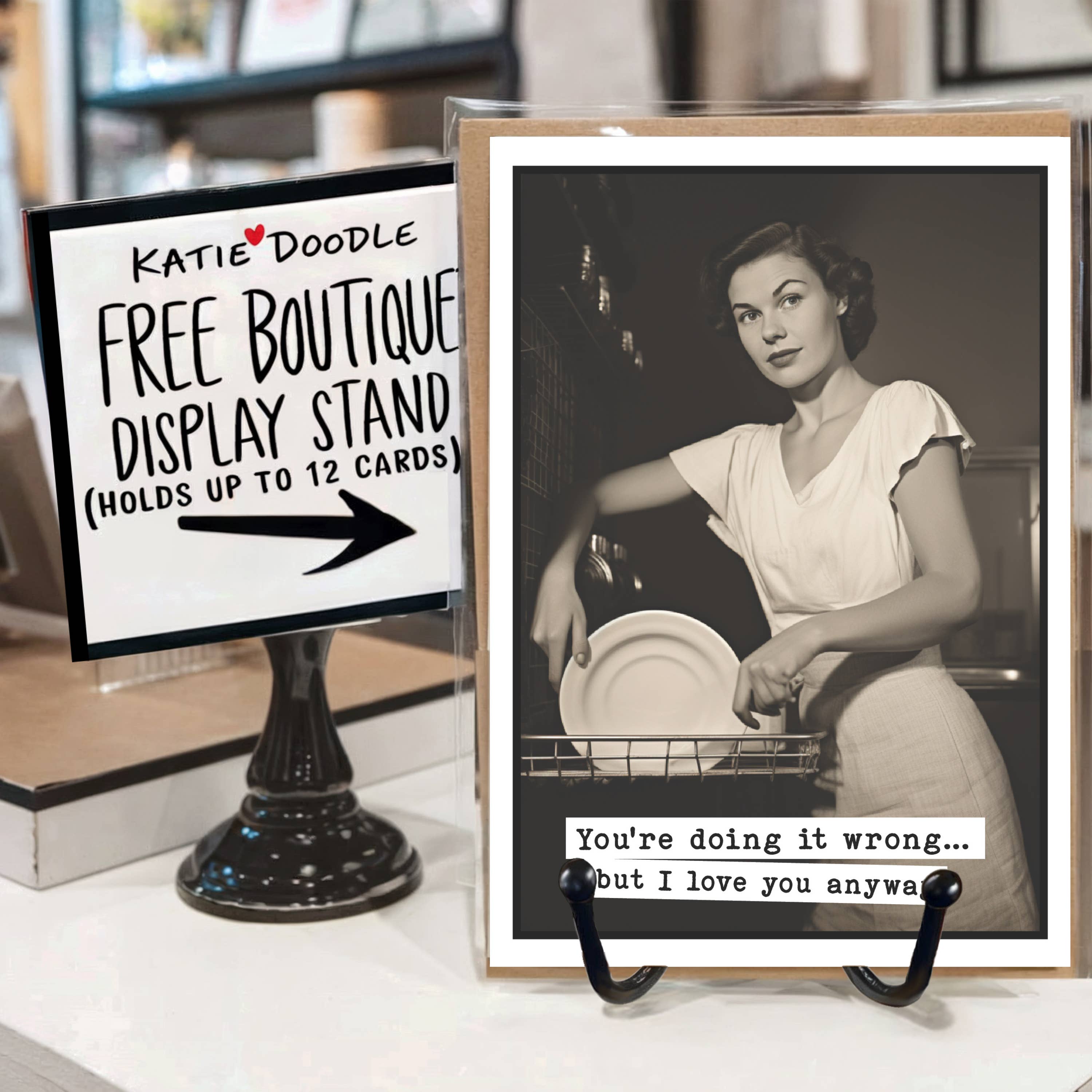 Katie Doodle | Boutique Greeting Cards & Birthday Gifts - Vente Cartes de Saint-Valentin - Cartes de Saint-Valentin, cadeaux de Saint-Valentin, décoration de Saint-Valentin (en vrac)