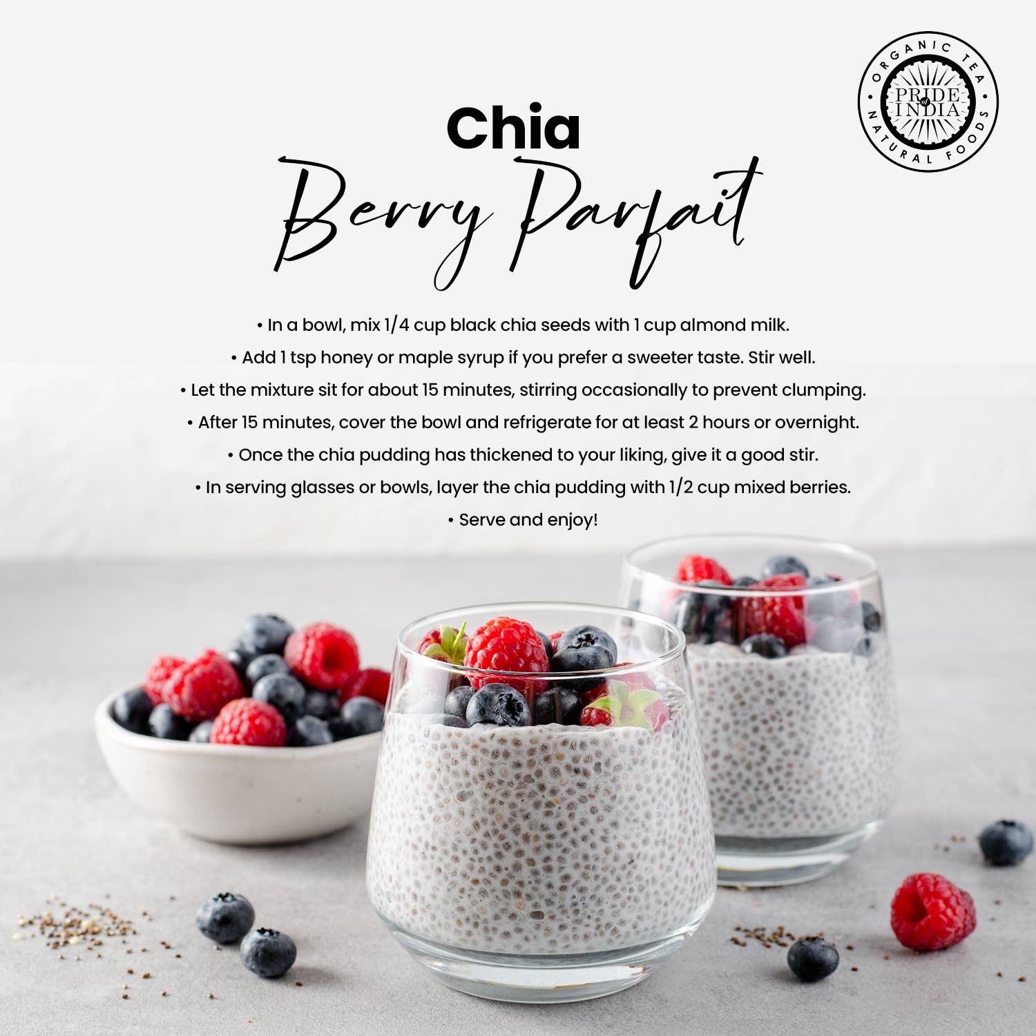 PRIDE INDIA BRANDS - Wholesale Plant Seeds - Whole Black Chia Seeds5
