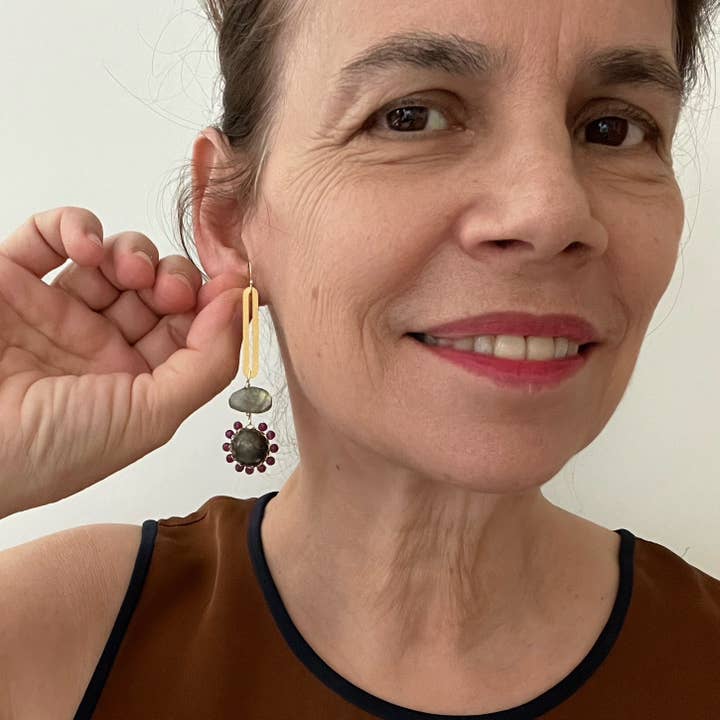 Sandrine France Studio - Wholesale Dangle Earrings - Alana Earrings