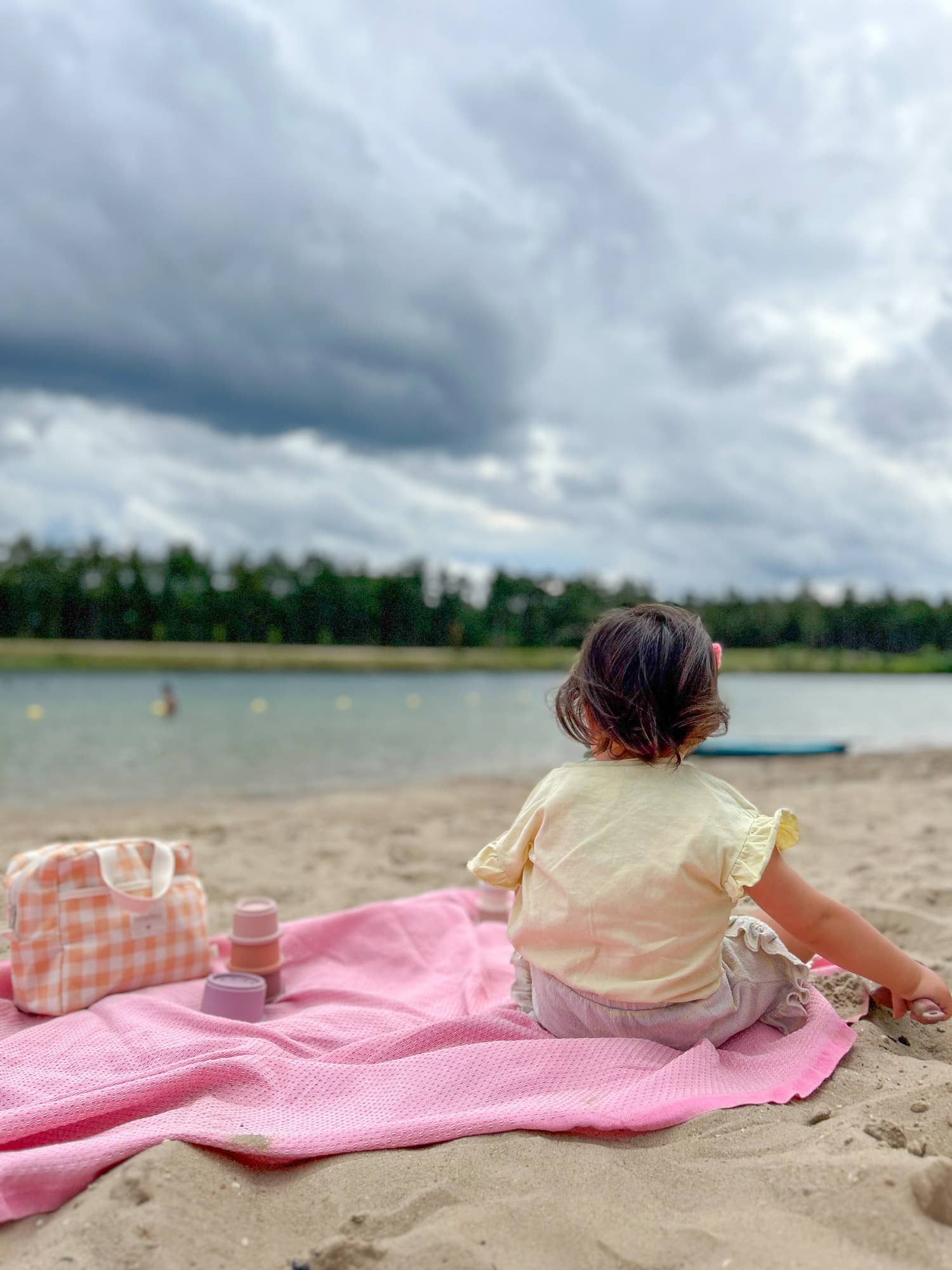 Lantara - Wholesale Beach Towel - Hammam Towel Fouta Waffle - Pink - 100x200cm2