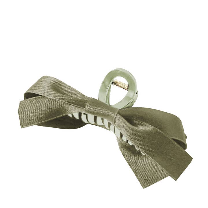 Lovesoft - Vendita all'ingrosso Fermaglio per capelli - Donna - Fermaglio per capelli grande con decorazione a fiocco in tinta unita13