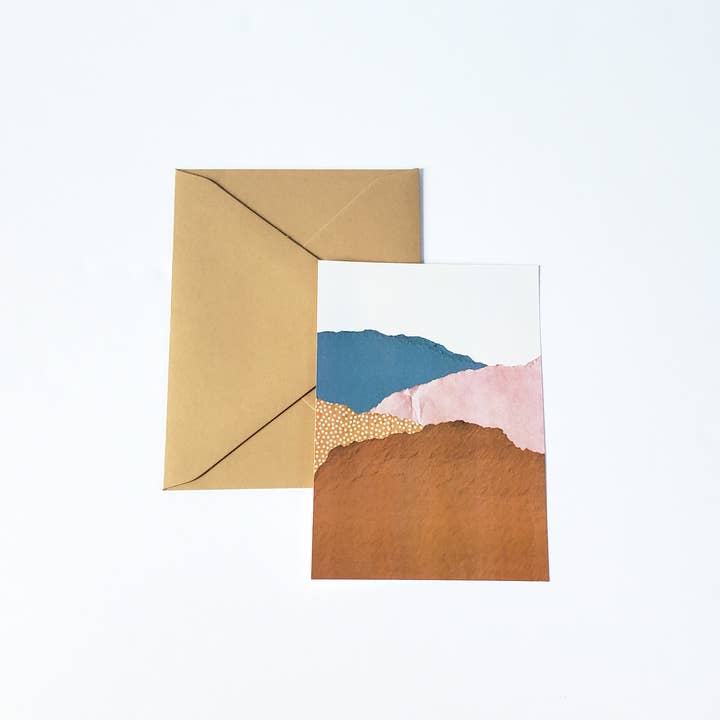 Lucky Dog Design Co. - Wholesale Stationery/Notecard Set - Paper Deckled Sunset Mini Card Set (Set of 10)6