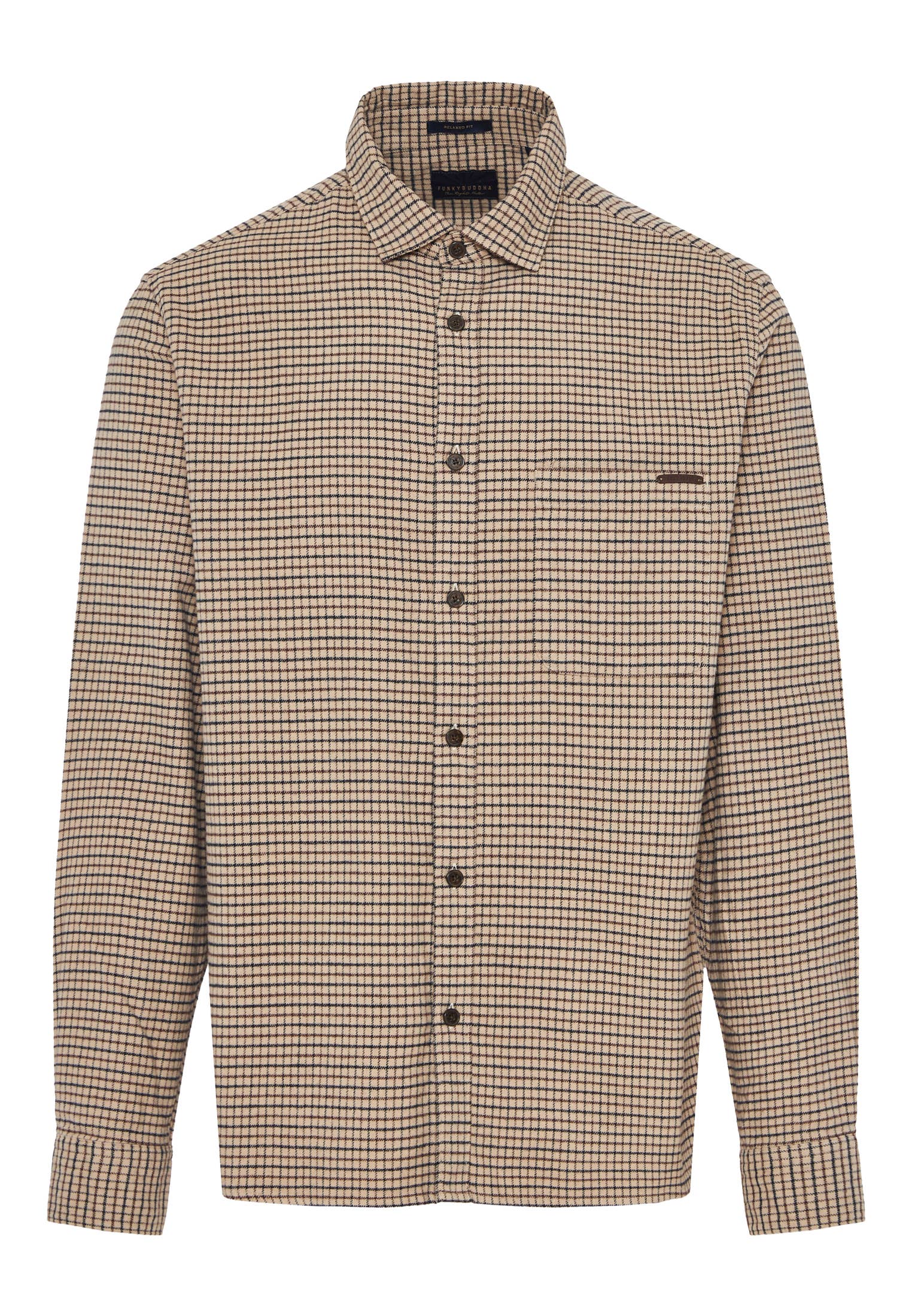 CAFFELLATTE Camicia a Quadri da Uomo [FBM012-039-05] in vendita all'ingrosso su Faire0