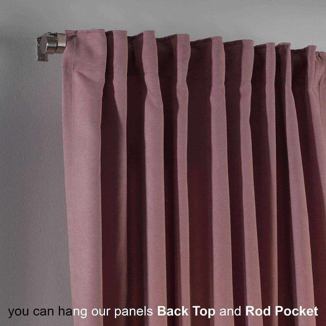 Bes Home Design - Wholesale Curtain - 100" Wide & Extra Long Matte Decorative Custom Size Curtain26