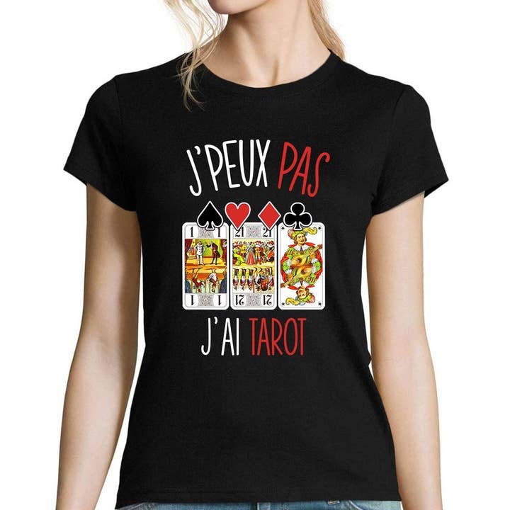 Women's T-shirt I can't I have tarot for wholesale by Planetee