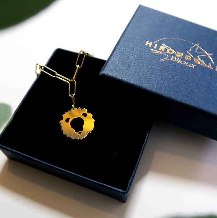 Hirondelle Bijoux - Wholesale Pendant/Charm Necklace - Astro Lion Necklace0