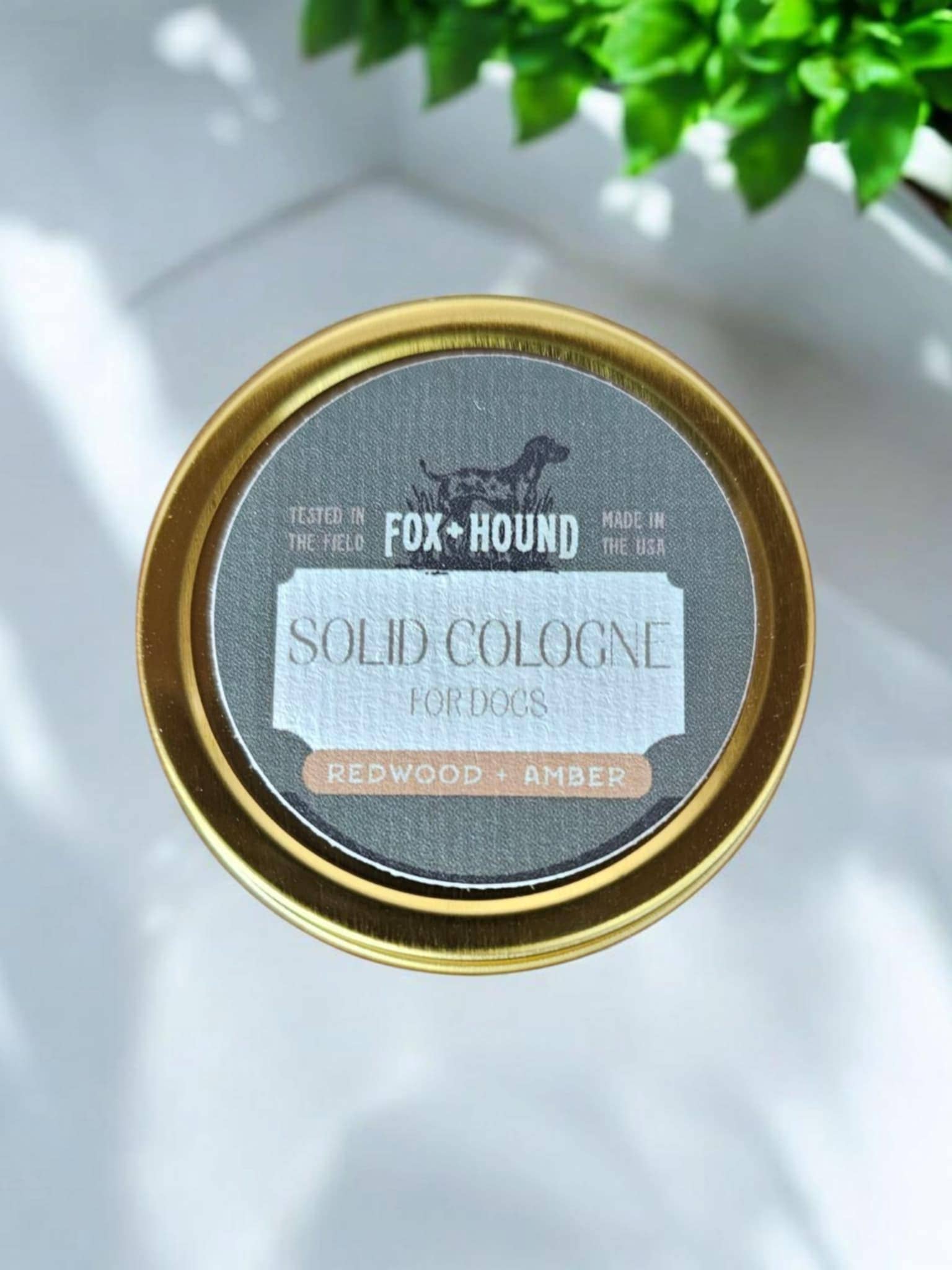 Fox + Hound - Wholesale Pet Deodorizing Spray - Solid Cologne - Redwood and Amber1