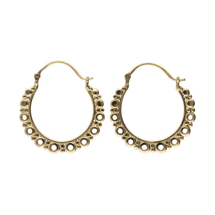 Ringe Bronzeohrringe -12- für den Großhandel von Vives de la Cortada S.L