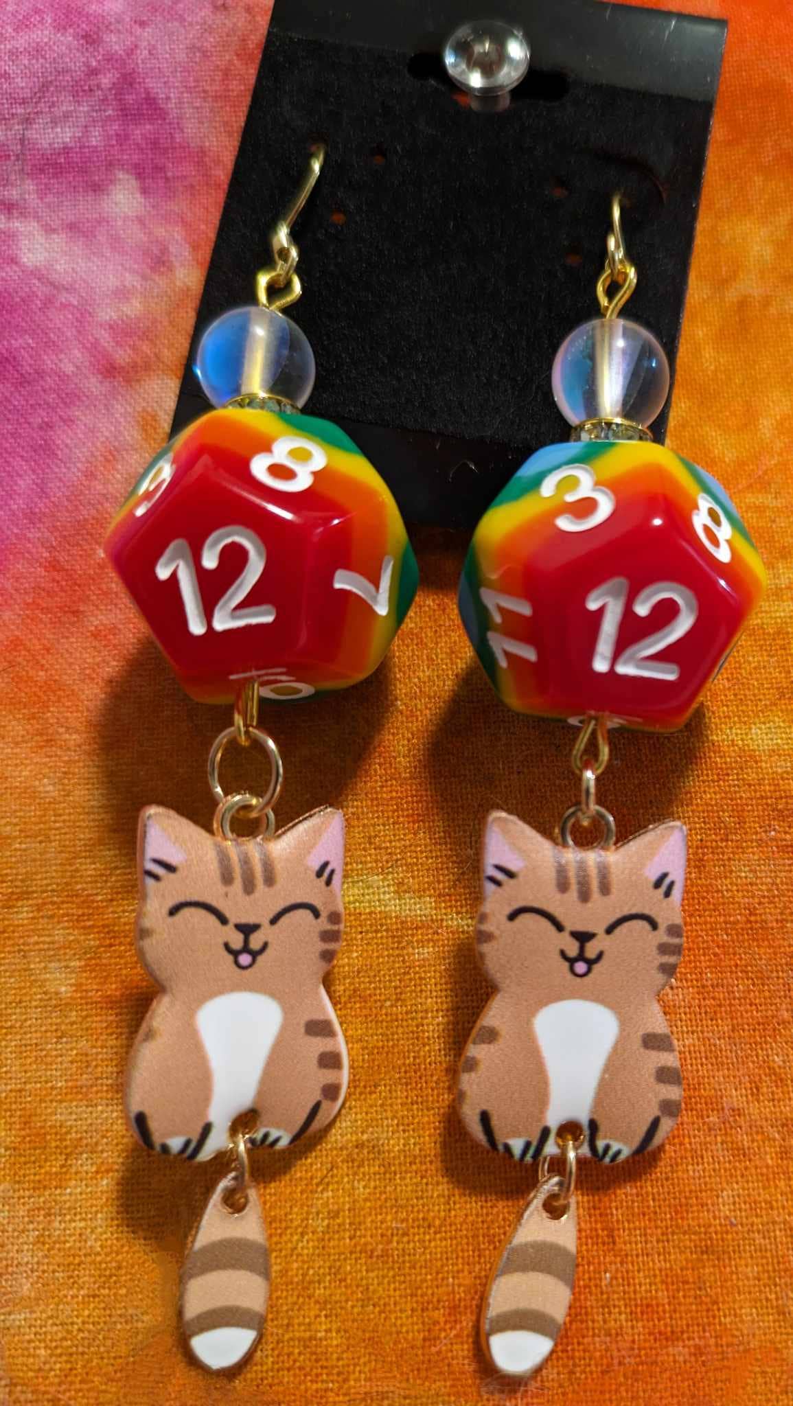 Melody's Menageries (Critical Crystals) - Wholesale Jewelry Set - Dice earring wholesale box24