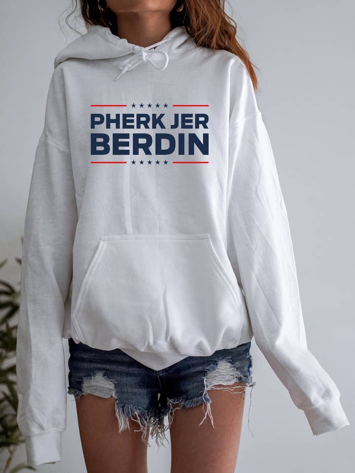 Rising Tide Vintage – Großhandel Hoodie – Damen – Pherk Jer Berdin Hoodie Anti-Biden Ficken Joe Biden Gemeiner Tweet