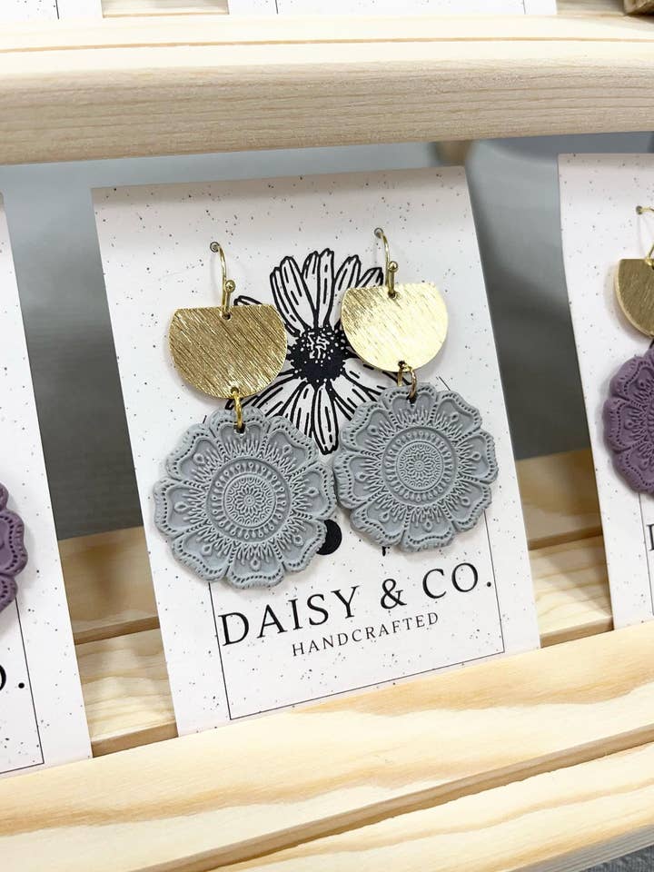 Mandala-Grey para venta al por mayor de Daisy & Company