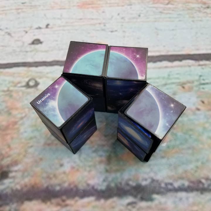MIAS SHOP – wholesale Fidget toy – Kids – Starry Sky Planet Infinity Magnetic Cube Sensory Fidget Toy1