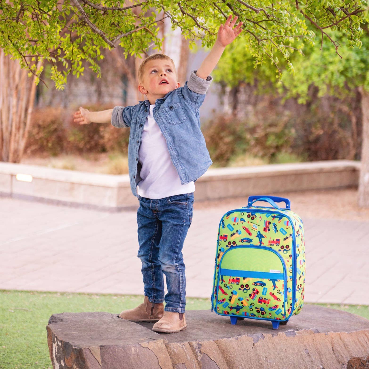 Stephen Joseph Gifts - Wholesale Luggage - Kids - Rolling Luggage1