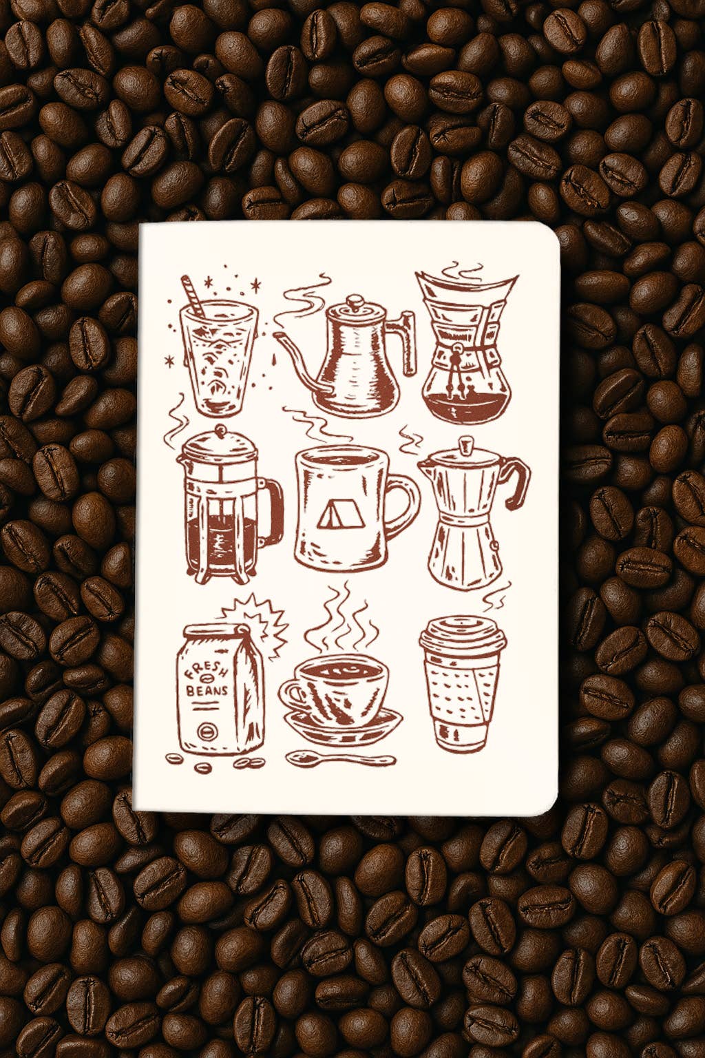 Moore Collection - Wholesale Notebook - Mini Coffee Shop Notebook2