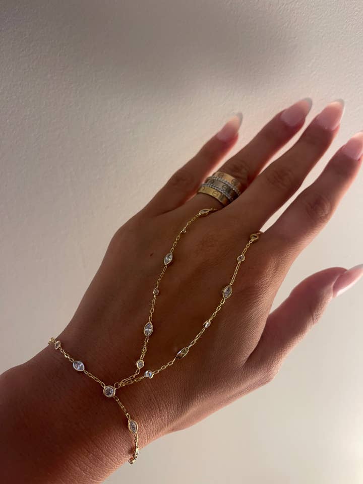 The Madison Hand Chain for wholesale by Shop Alexandra Madison