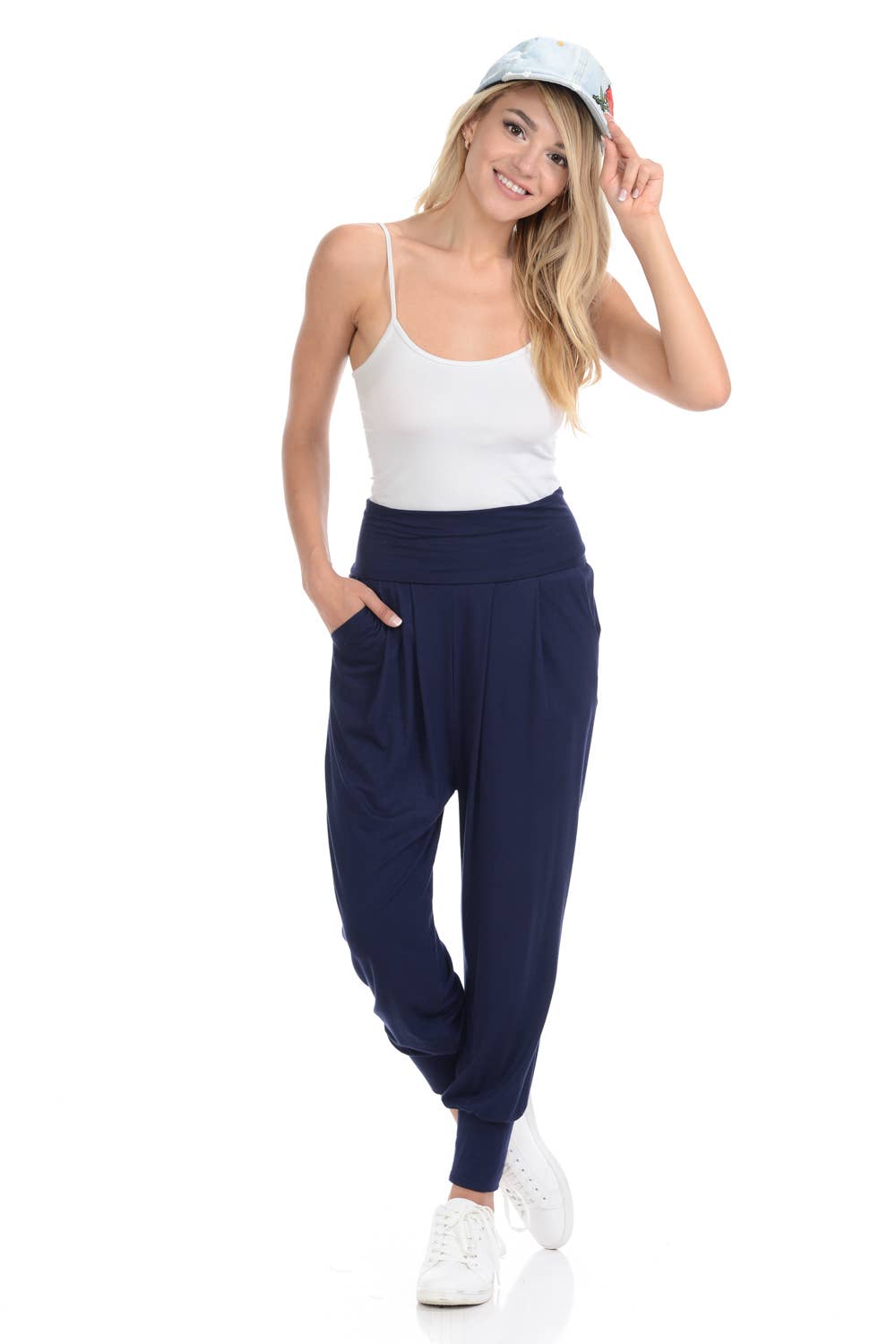 Allium - Wholesale Pants - Women's - Banded Waist Harem Joggers0