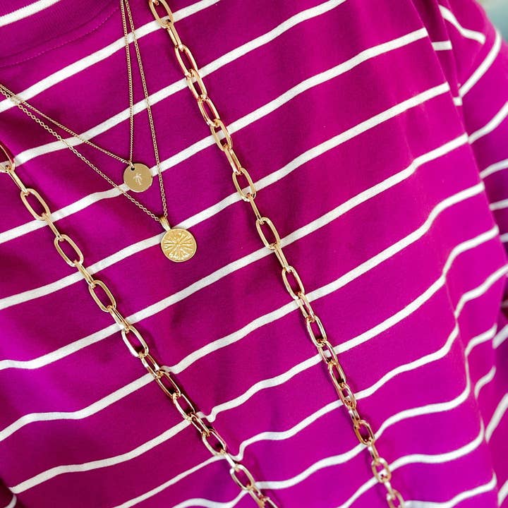 THE CÆP - Wholesale Phonecase Strap - Gold Paperclip Phone Chain9