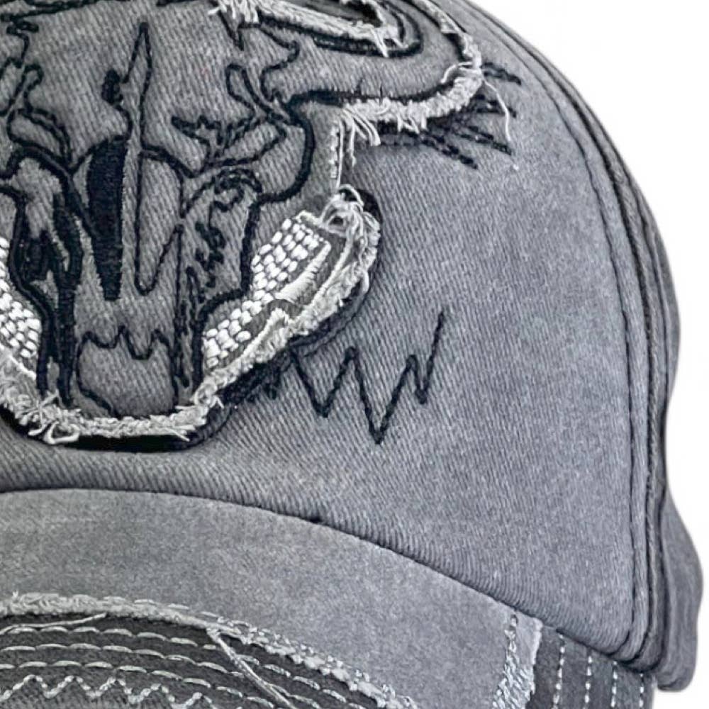 GREY VIA FIORE - CAP - HAT - BASEBALL - SNAPBACK - TRUCKER - #37 for wholesale on Faire4