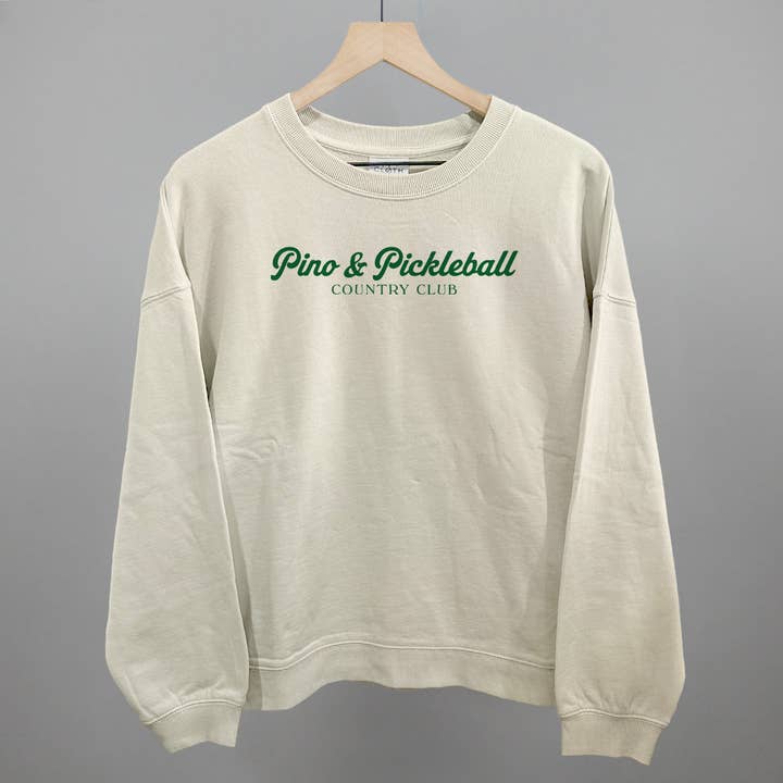 Ivy + Cloth - Wholesale Screen Printed T-Shirt - Women's - Pino & Pickleball Country Club8