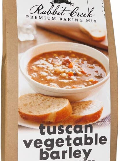 Tuscan Vegetable Barley Soup Mix for wholesale by Rabbit Creek Gourmet