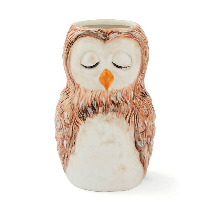 Owl Utensil Pot / Vase Forest Fable for wholesale by Cooksmart