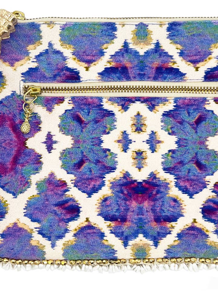 Orchid Paradise Clutch Bag for wholesale by Sophia Alexia