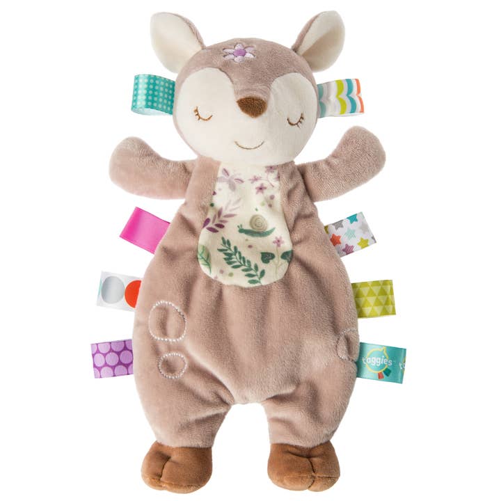 Taggies Flora Fawn Lovey Stuffed/Plush Toy for wholesale by Mary Meyer