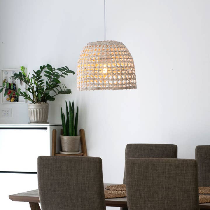Lanna Passa - Wholesale Chandelier/Hanging Light - Woven Bamboo Basket Light - Ceiling/Hardwired6