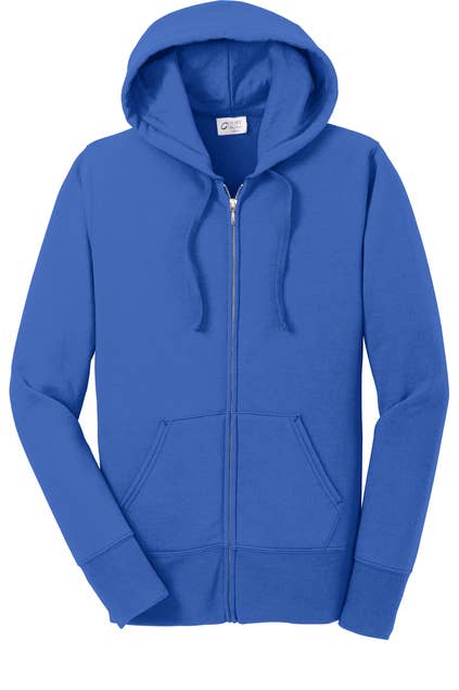 Print The Dream - Wholesale Hoodie - Women's - Port & Company Women's Core Fleece Full-Zip Hooded Sweatshi6
