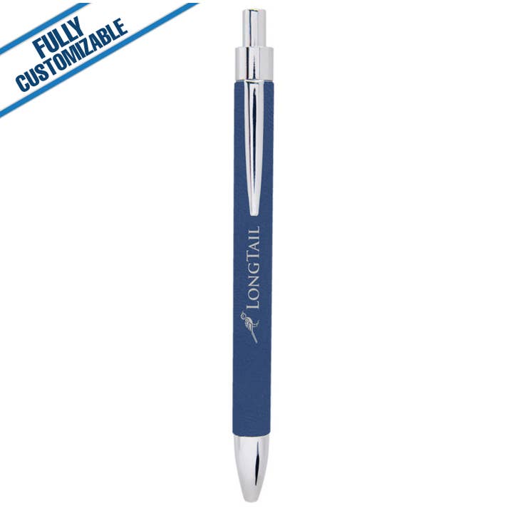 GiftWorksPlus - Vente Stylos - Stylo en similicuir gravé - Entièrement personnalisable11