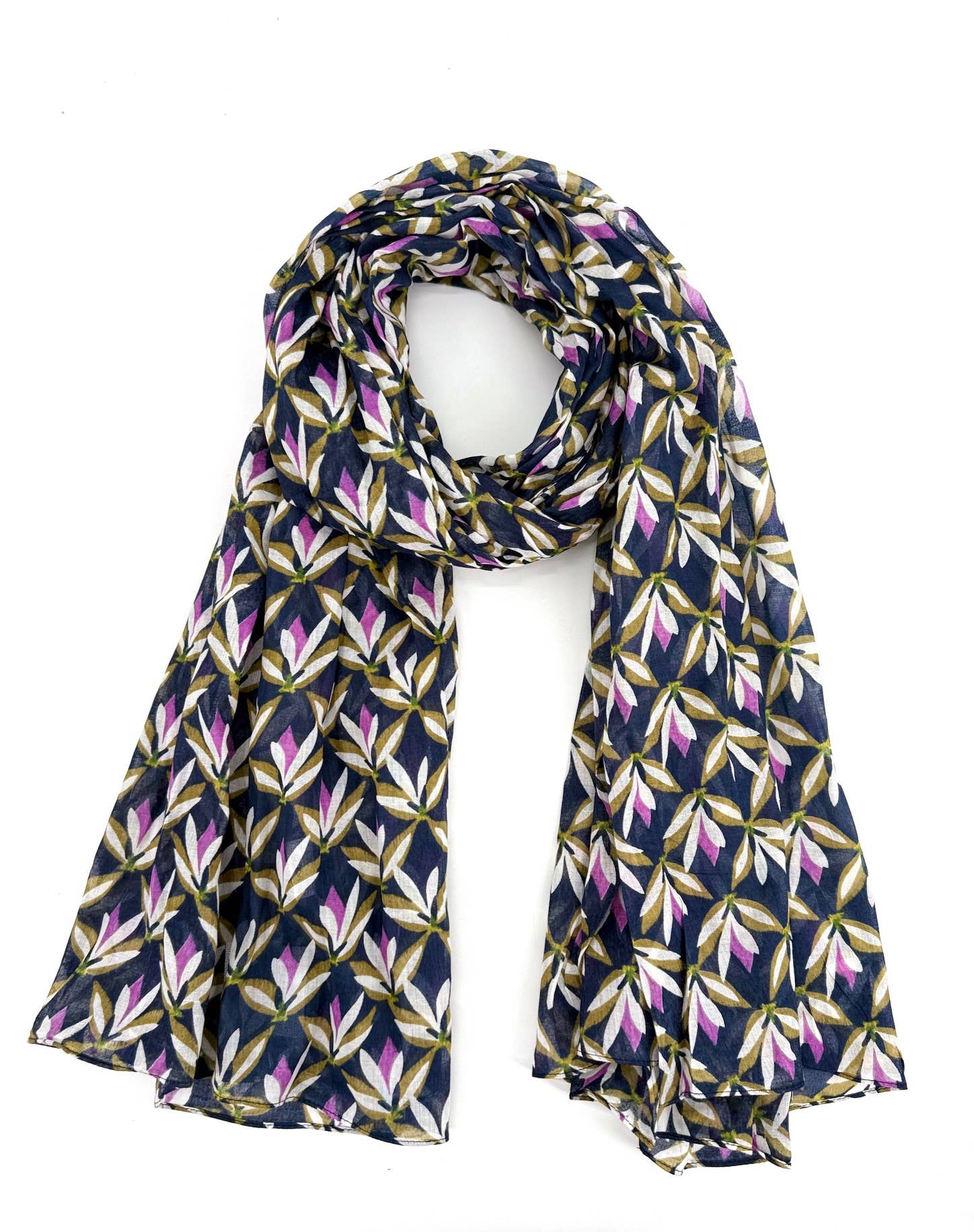 Maison Unik Accessoires - Wholesale Scarf - Women's - Women's cotton scarf 100% natural cotton - Women - trendy1