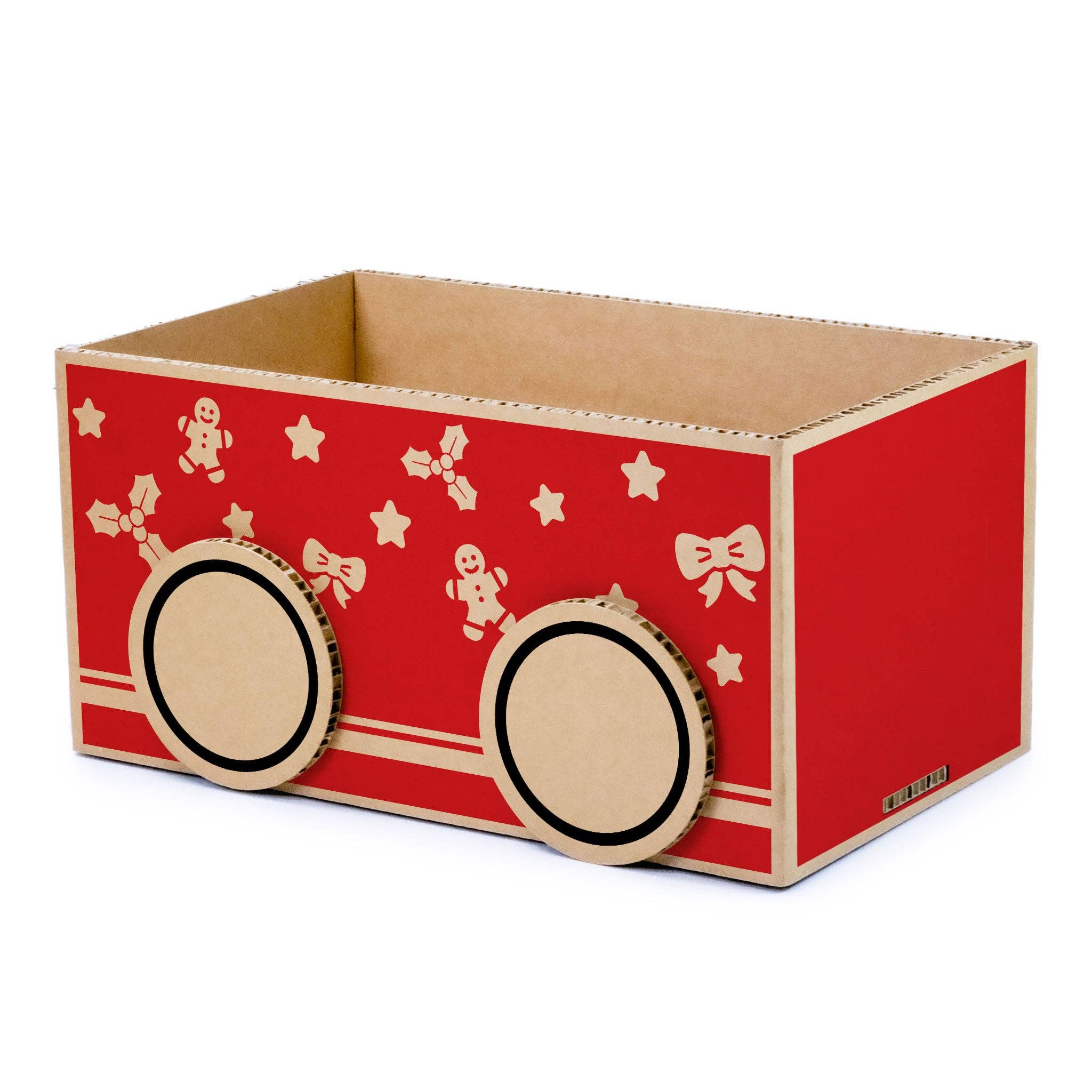 Rippotai - Wholesale Christmas Decoration - Eco-friendly Cardboard Christmas Train - Customizable Locomotive and Wagons3