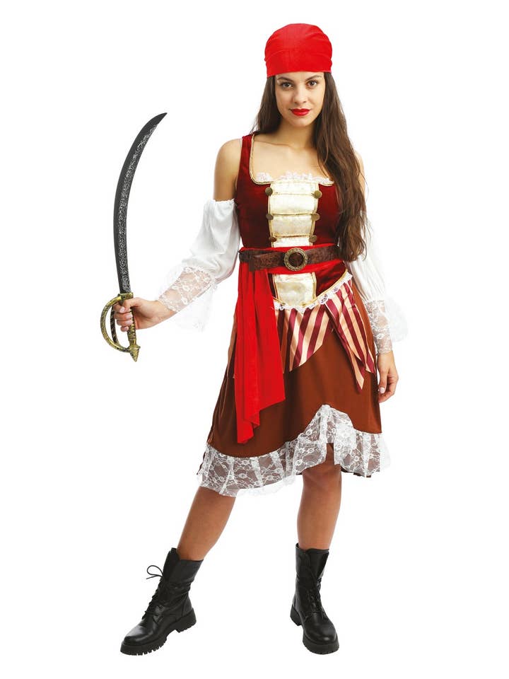 Luxus Piratenkostüm - Erwachsene Frau - L/XL für den Großhandel von P'tit Clown