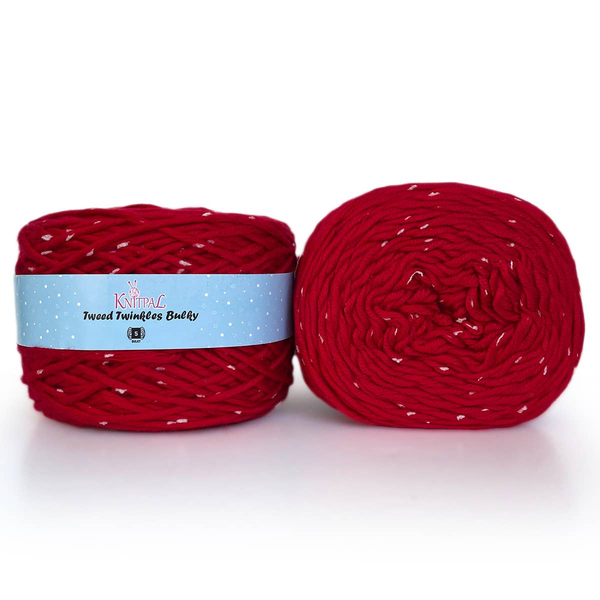 KnitPal - Wholesale Yarn - Tweed Twinkles Bulky - Soft Acrylic Blend45