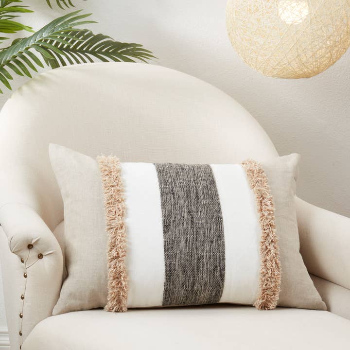 Almohada Bands of Comfort para venta al por mayor de Saro Lifestyle