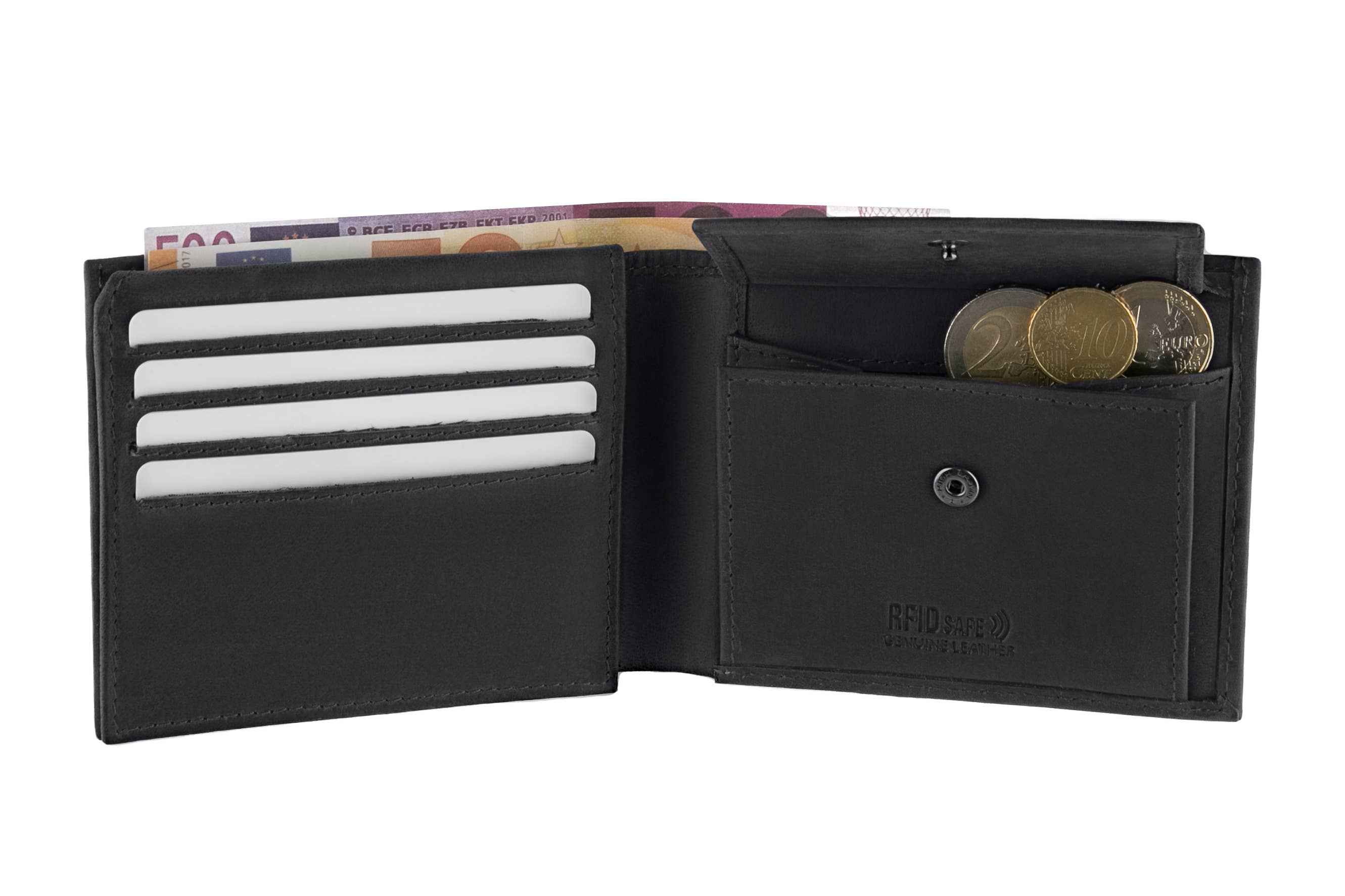 Lupel & Rubre - Wholesale Wallet - Men's - Leather and Aluminum Wallet Anti-RFID7