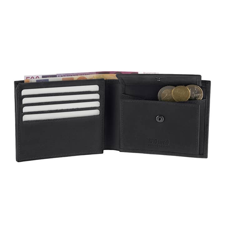 Lupel & Rubre - Wholesale Wallet - Men's - Leather and Aluminum Wallet Anti-RFID7