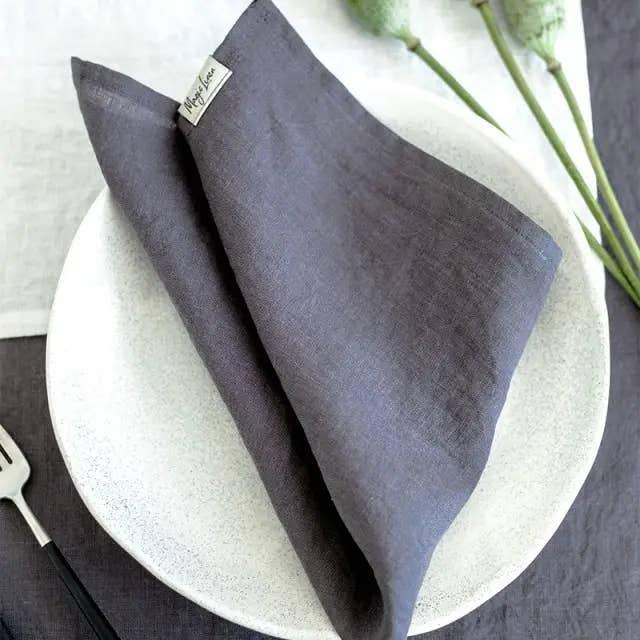 MagicLinen (We handle U.S. import procedures for you) - Wholesale Dinner & cloth napkin - Set of 2 linen napkins in bundle | Table decor3