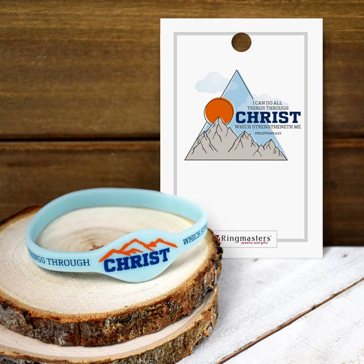 Lifebeats Gifts - Wholesale Wristband - All through Christ Silicone Wristband bracelet4