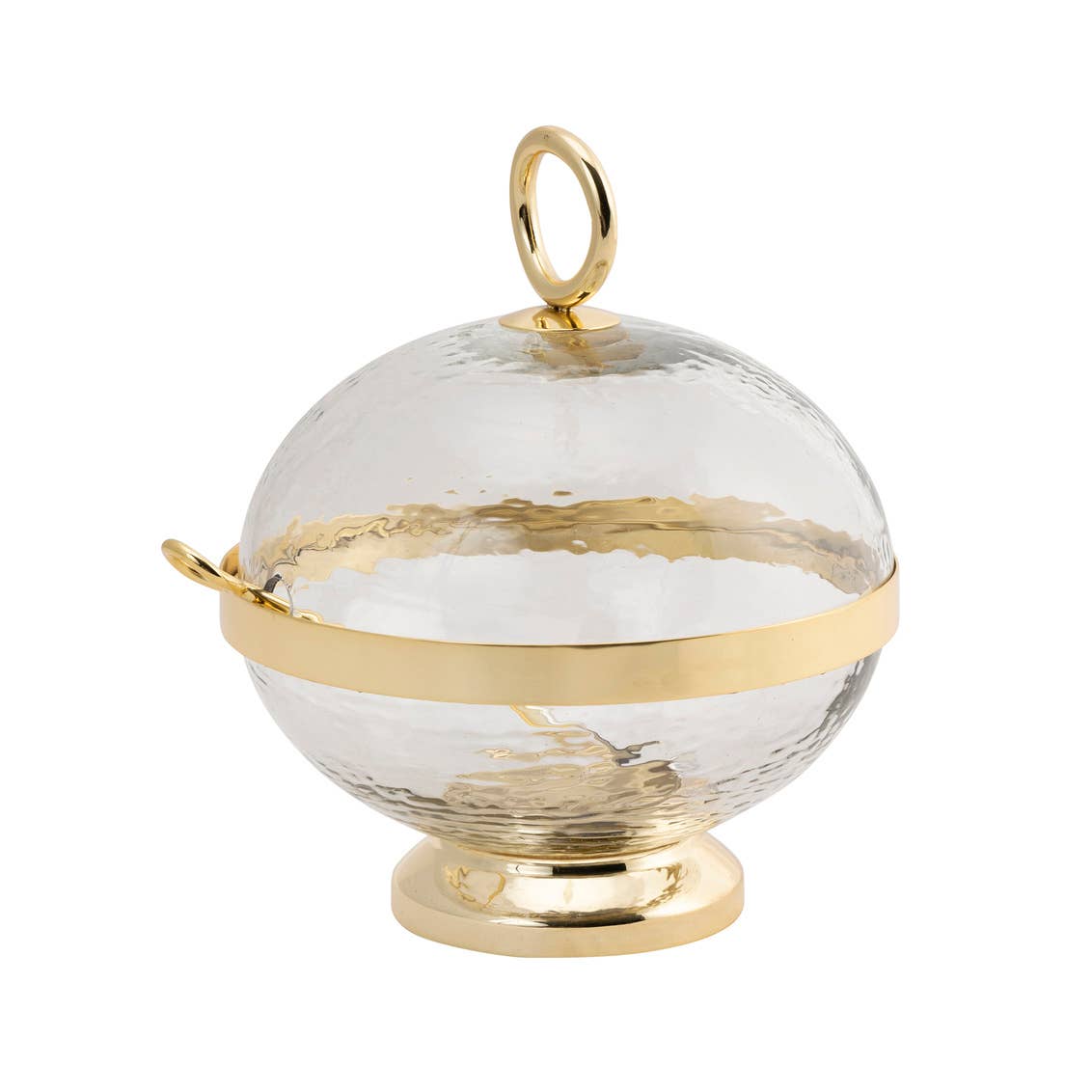 Godinger - Wholesale Appetizer Serveware - Gold Sphere Appetizer Serving Piece