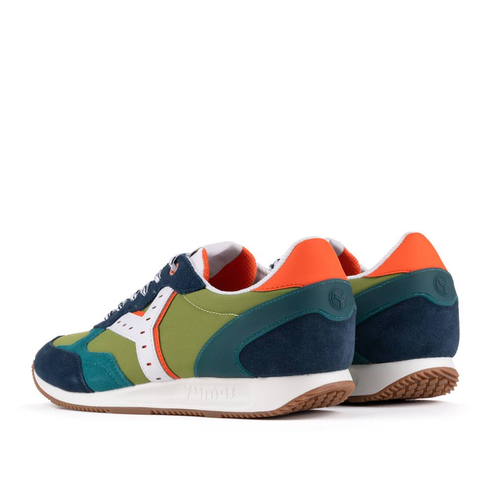 YUMAS - Venta al por mayor Zapatillas urbanas - Hombre - Zapatillas retro para hombre en color verde- Gibson.2