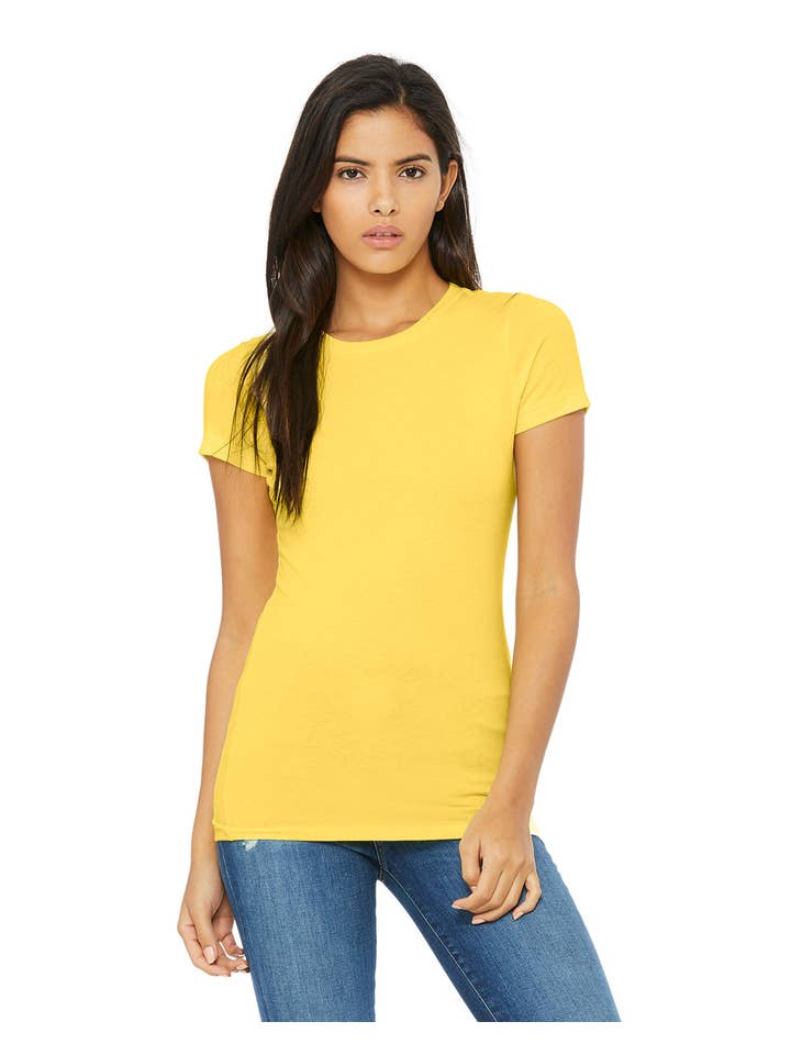 Total Apparel - Wholesale T-Shirt - Women's - Bella + Canvas 6004 - Ladies' Slim Fit T-Shirt