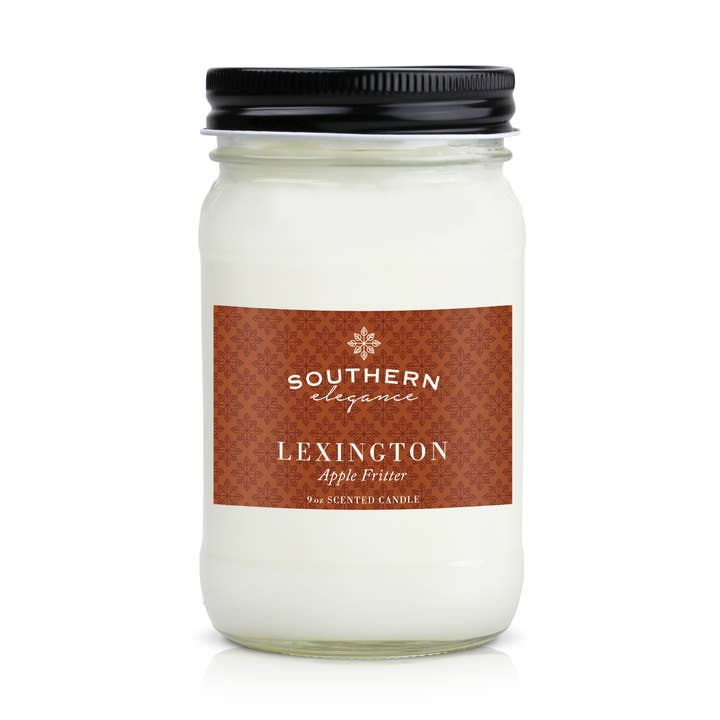 Bougie parfumée Lexington (Beignet aux pommes) pour la vente par Southern Elegance Candle Co.