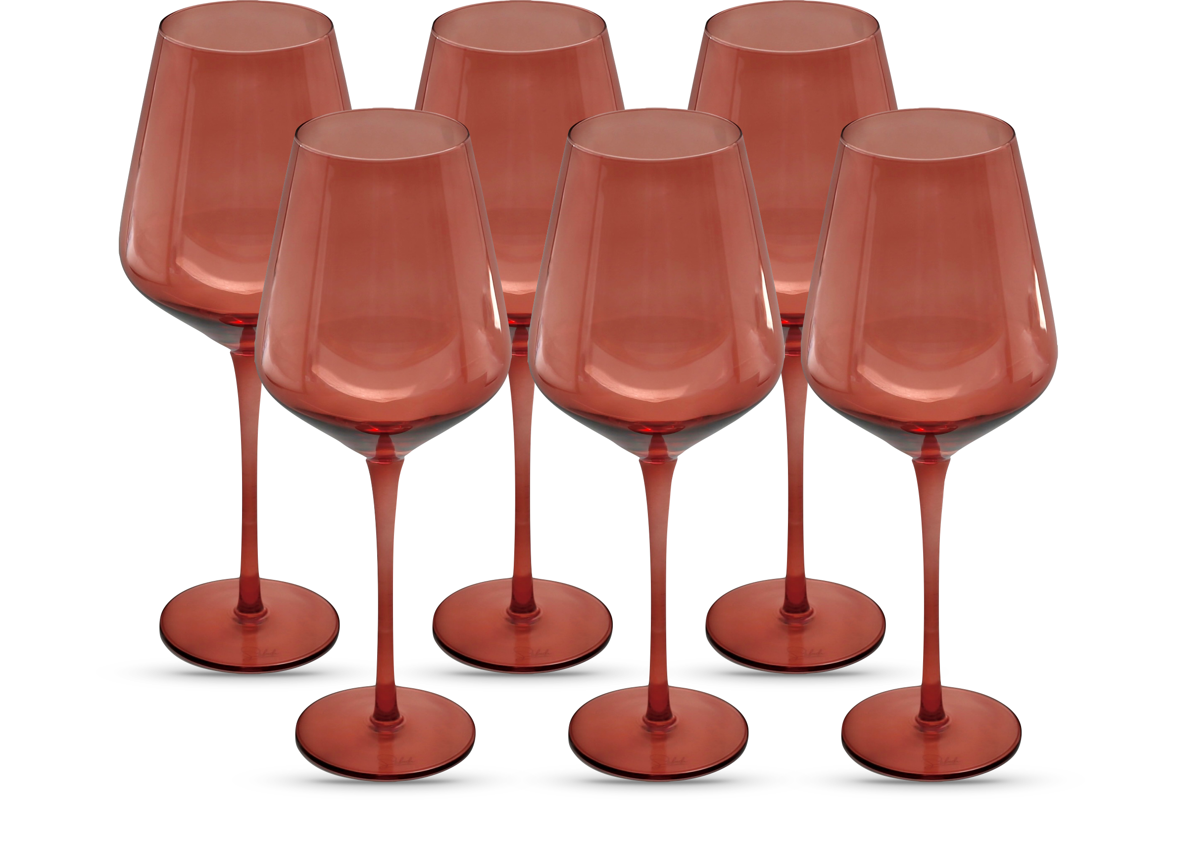 Saludi Glassware – wholesale Vinglas – Flerfärgade vinglas1