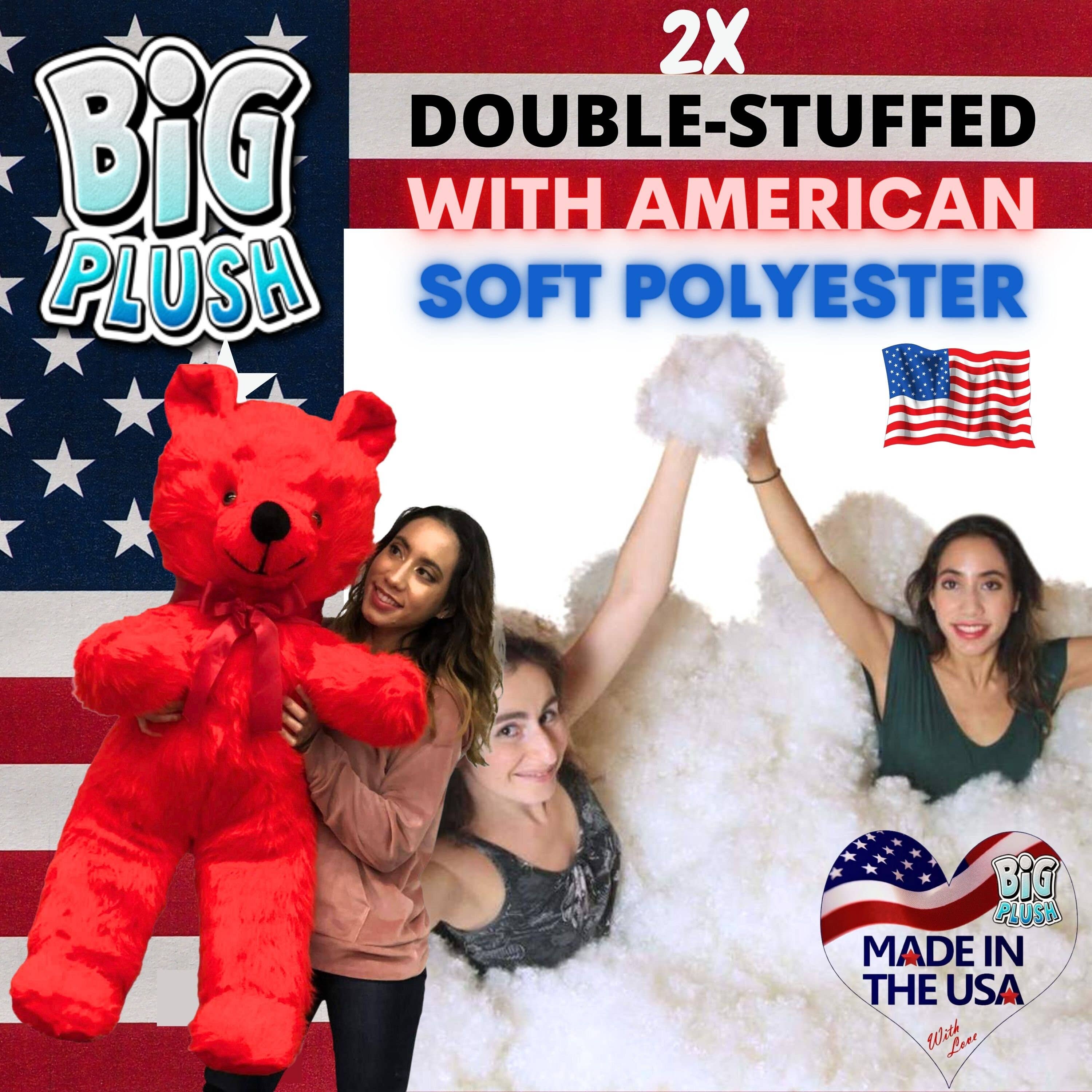 Big Plush - Vente Peluche – enfant et bébé - Ours en peluche géant rouge pour la Saint-Valentin 46 pouces1