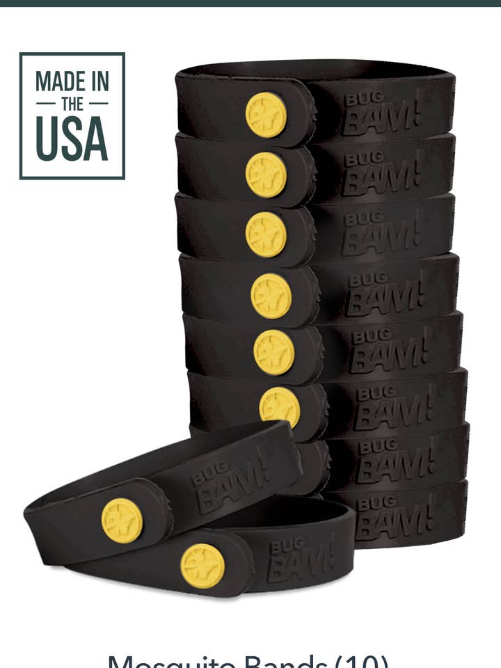 Mosquito Band® 10-Bands for wholesale by Bug Bam!