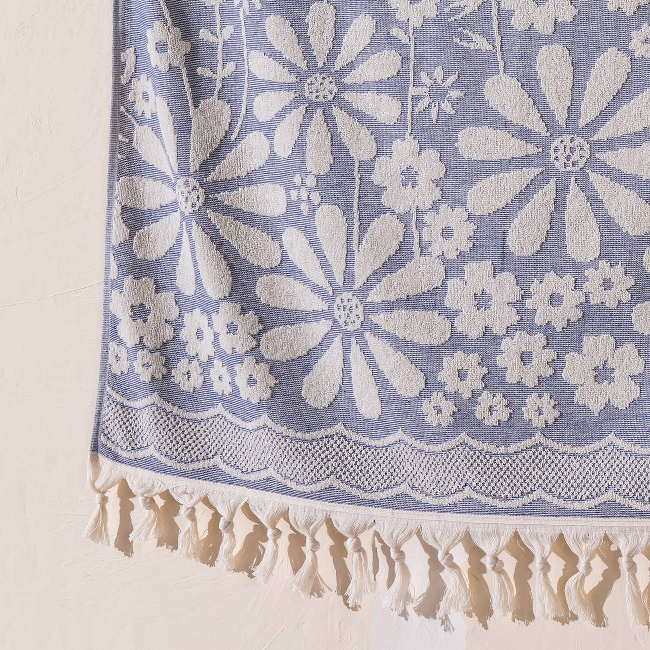 Kikoya - Vendita all'ingrosso Telo mare - Asciugamani da spiaggia in spugna turca Daisy 100% cotone 36x66 spa11