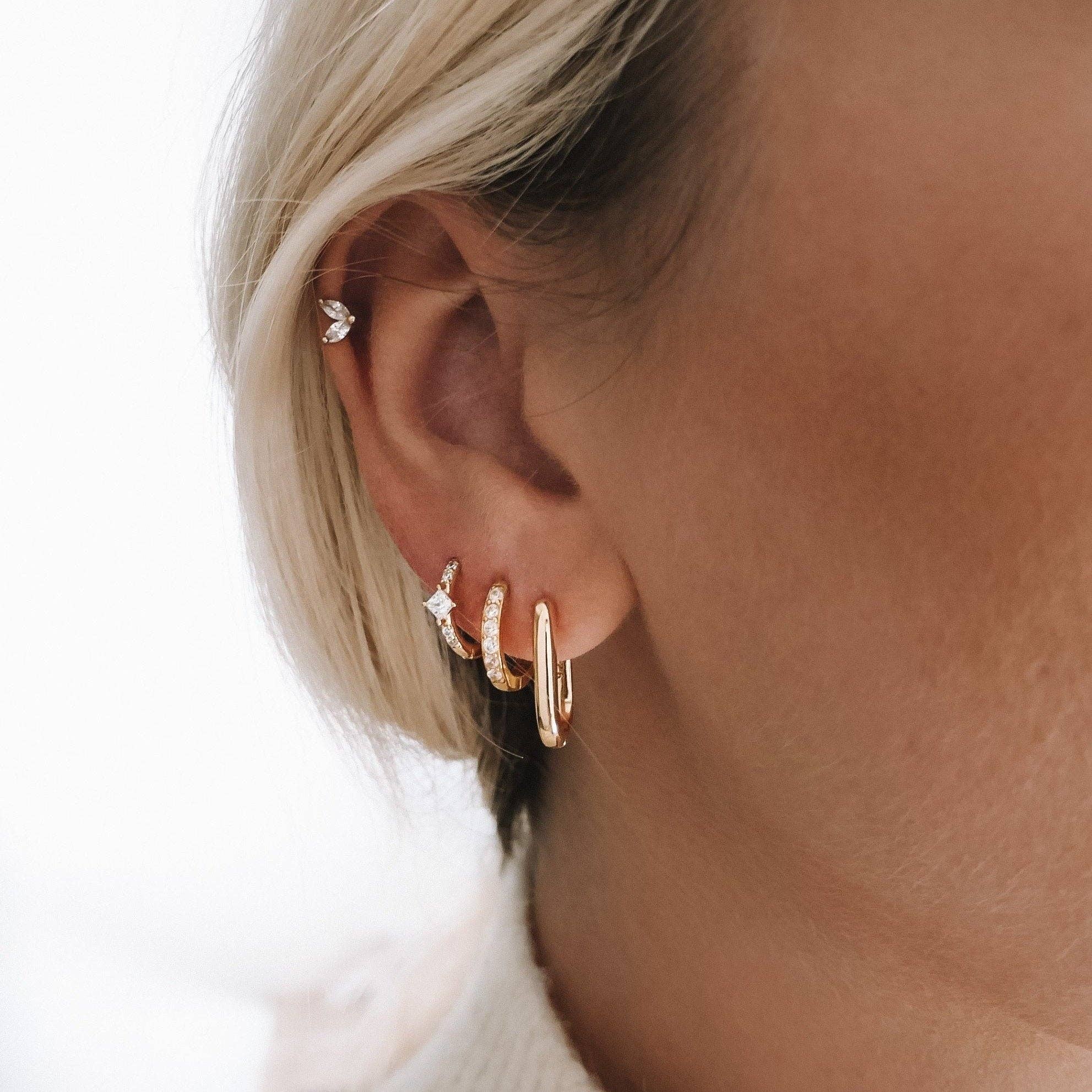 Nébuleuse Bijoux – wholesale Enkelt örhänge – Rym Blanche1