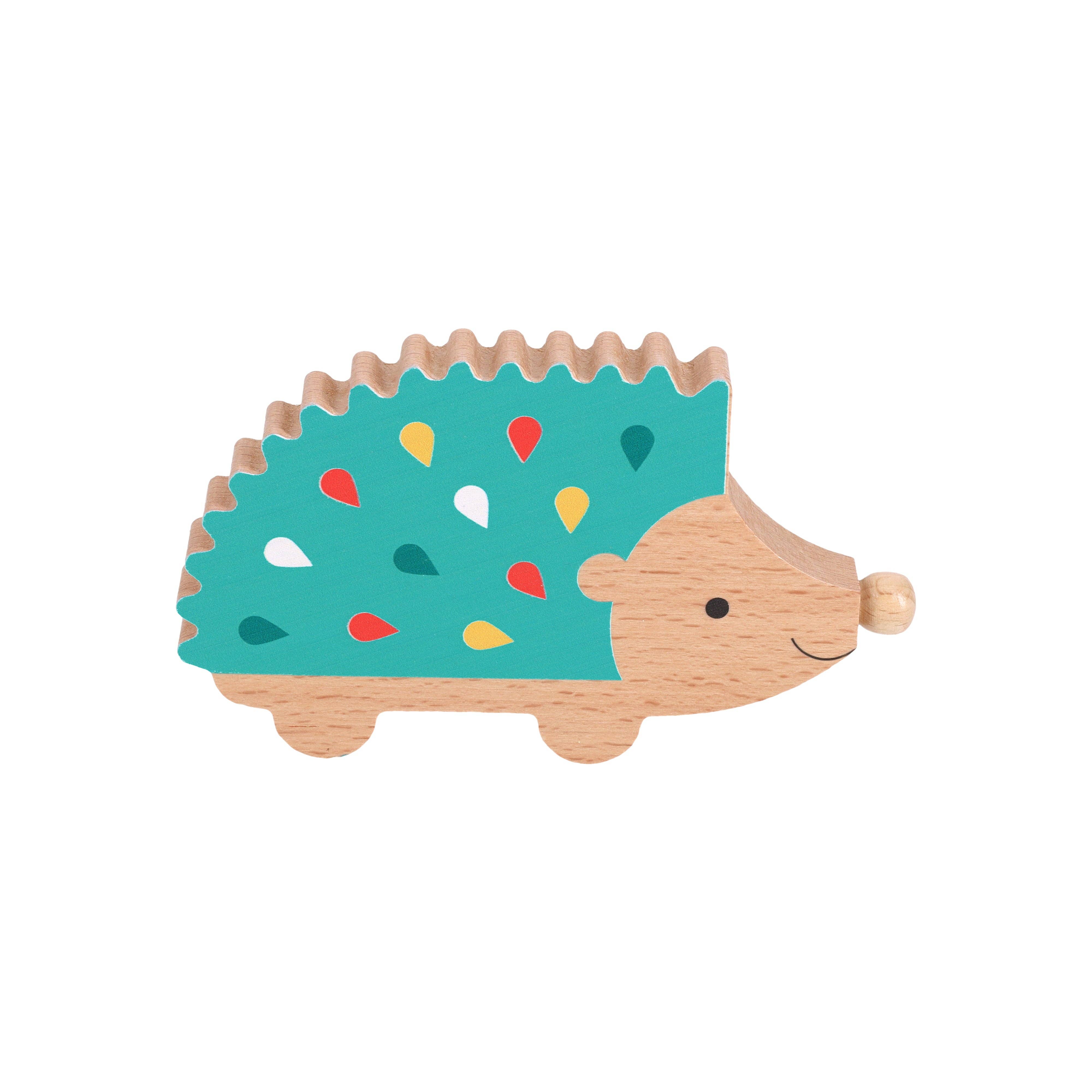 Chronicle Books - Wholesale Musical Toy - Kids & Baby - Happy Hedgehog Percussion Instrument CDU of 105